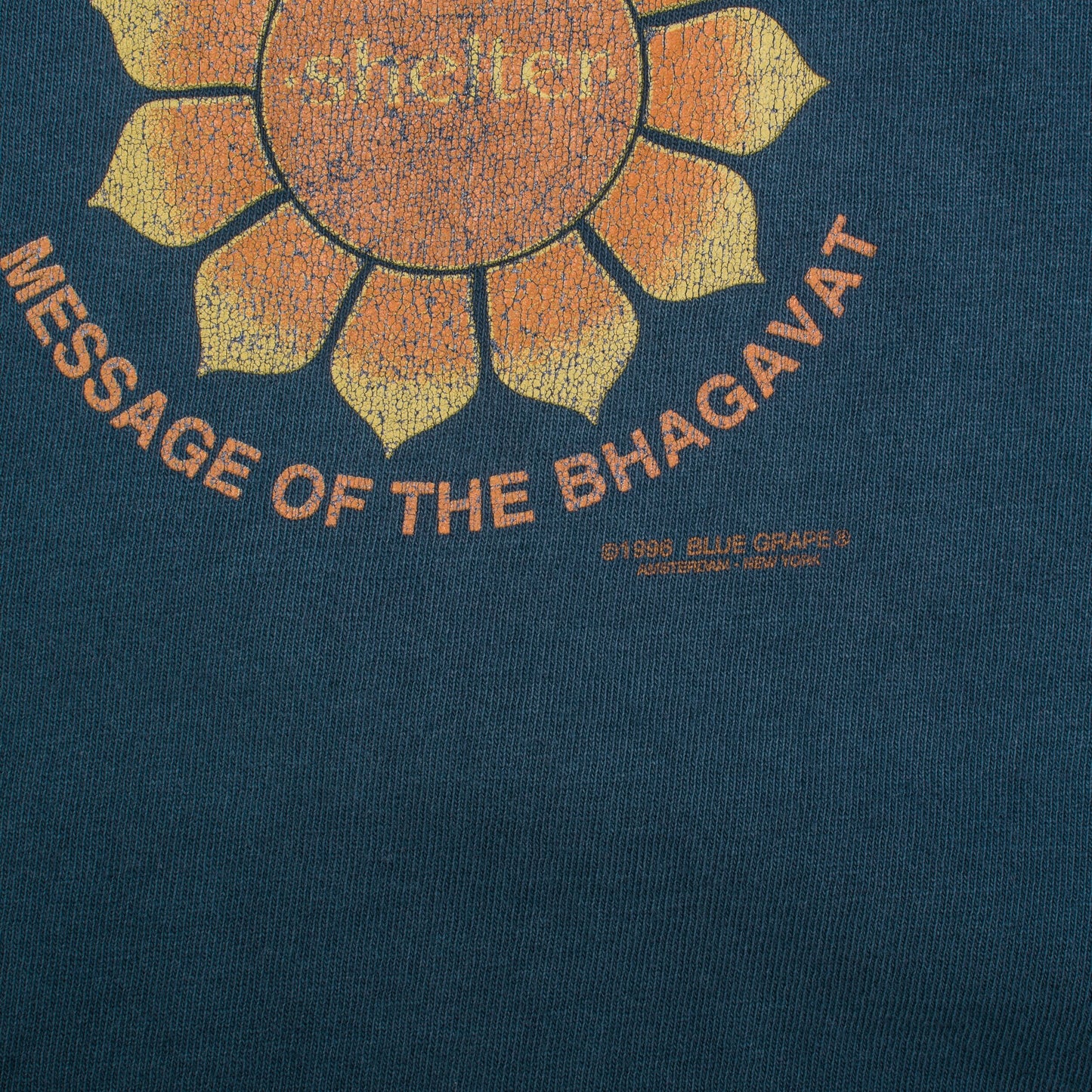 Vintage 1996 Shelter Message Of The Bhagavat T-Shirt