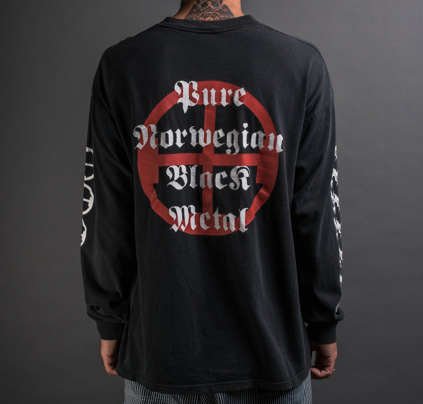 Vintage 90’s Mayhem Pure Norwegian Black Metal Longsleeve