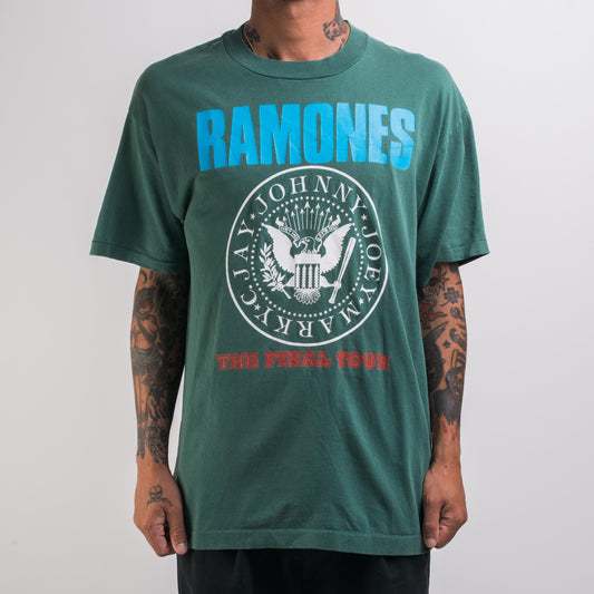 Vintage 90’s Ramones The Final Tour T-Shirt