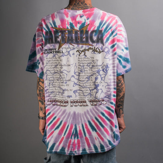 Vintage 1998 Metallica Tie Dye Tour T-Shirt