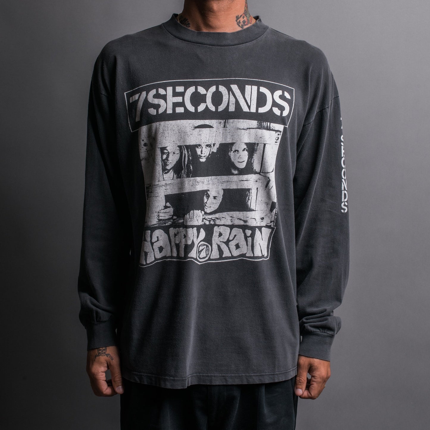 Vintage 90’s 7 Seconds Happy Rain Longsleeve