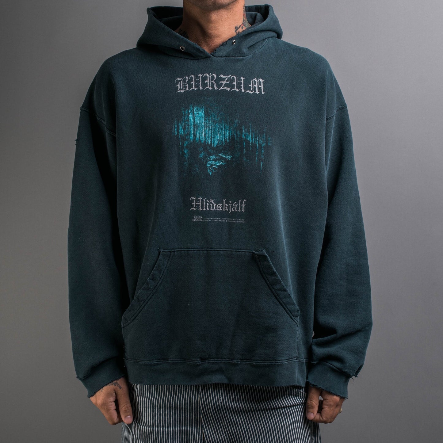 Vintage 1998 Burzum Hlidskjalf Hoodie