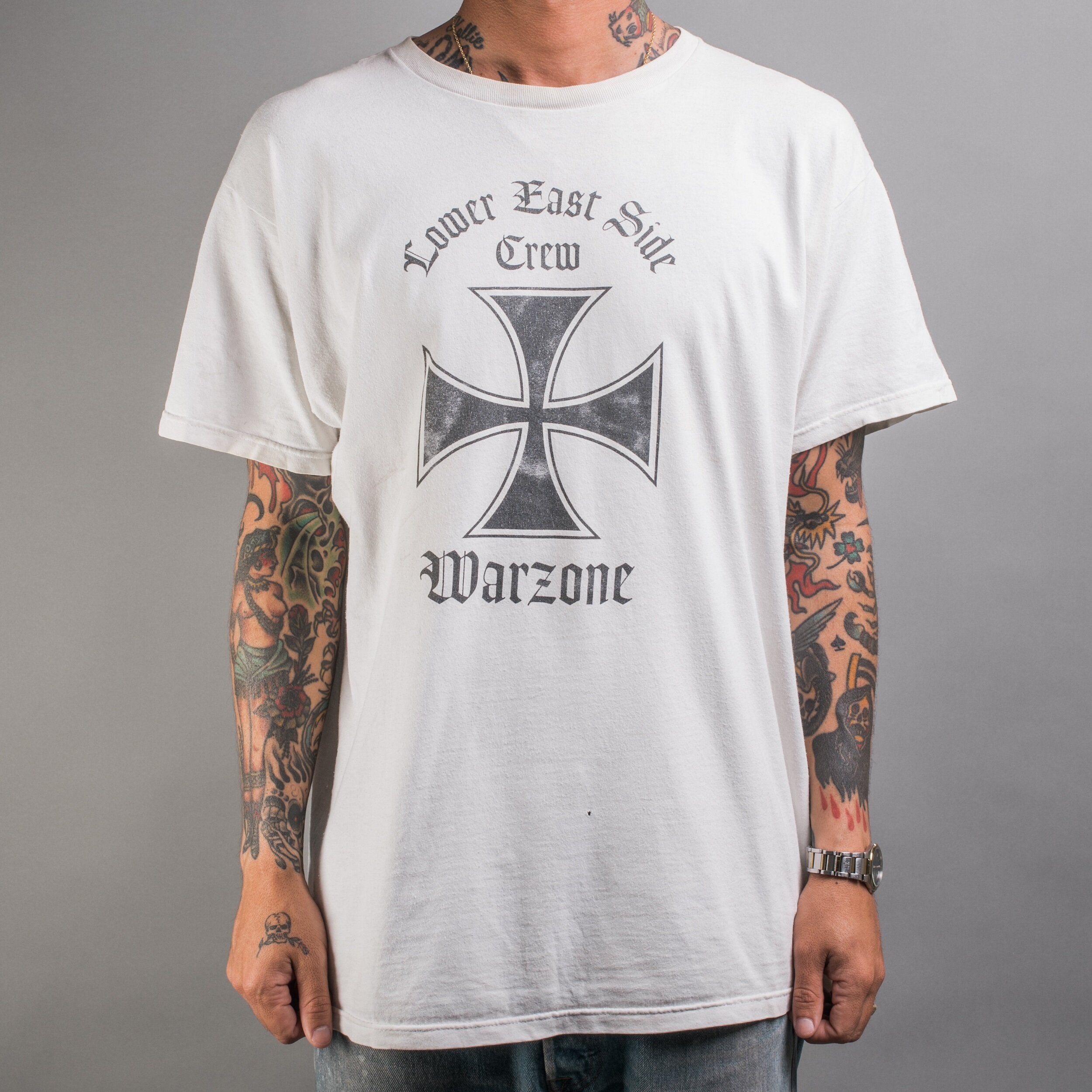 Vintage 90’s Warzone Lower East Side Crew Tour T-Shirt