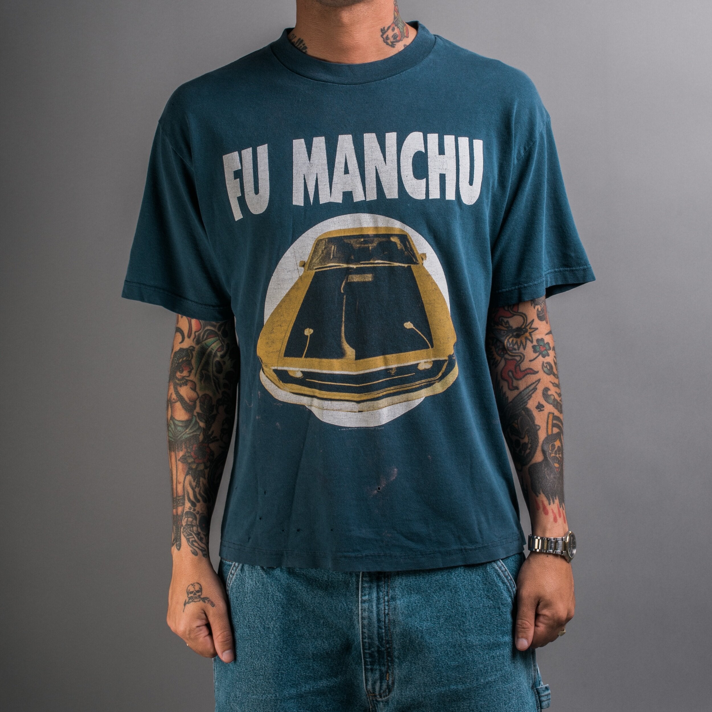 Fu manchu t shirt best sale