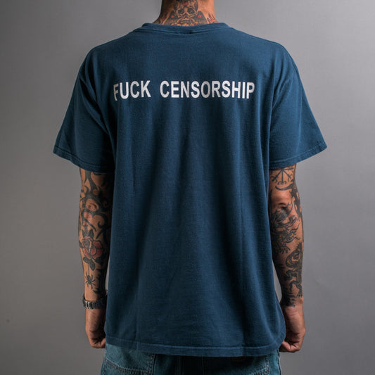 Vintage System Of A Down Fuck Censorship T-Shirt