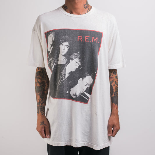 Vintage 1989 REM Green Tour T-Shirt