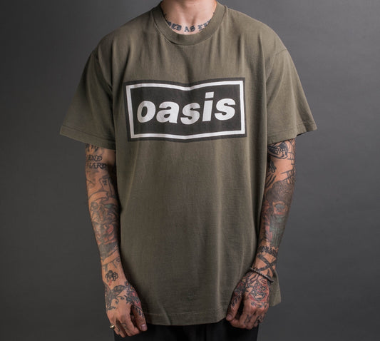 Vintage 90’s Oasis Box Logo T-Shirt