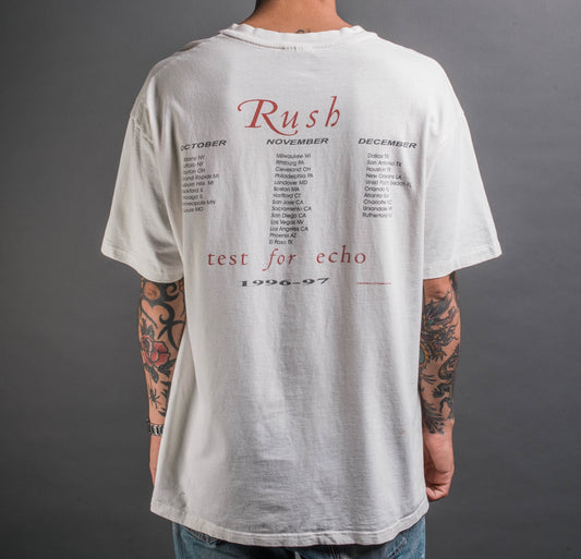 Vintage 1996 Rush Test For Echo Tour T-Shirt