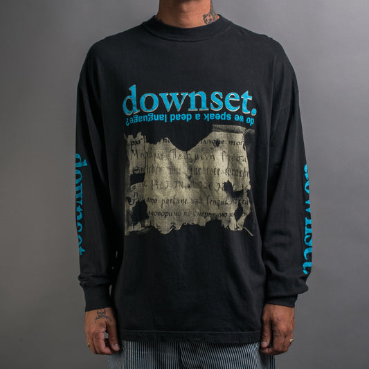 Vintage 90’s Downset Do We Speak A Dead Language Longsleeve