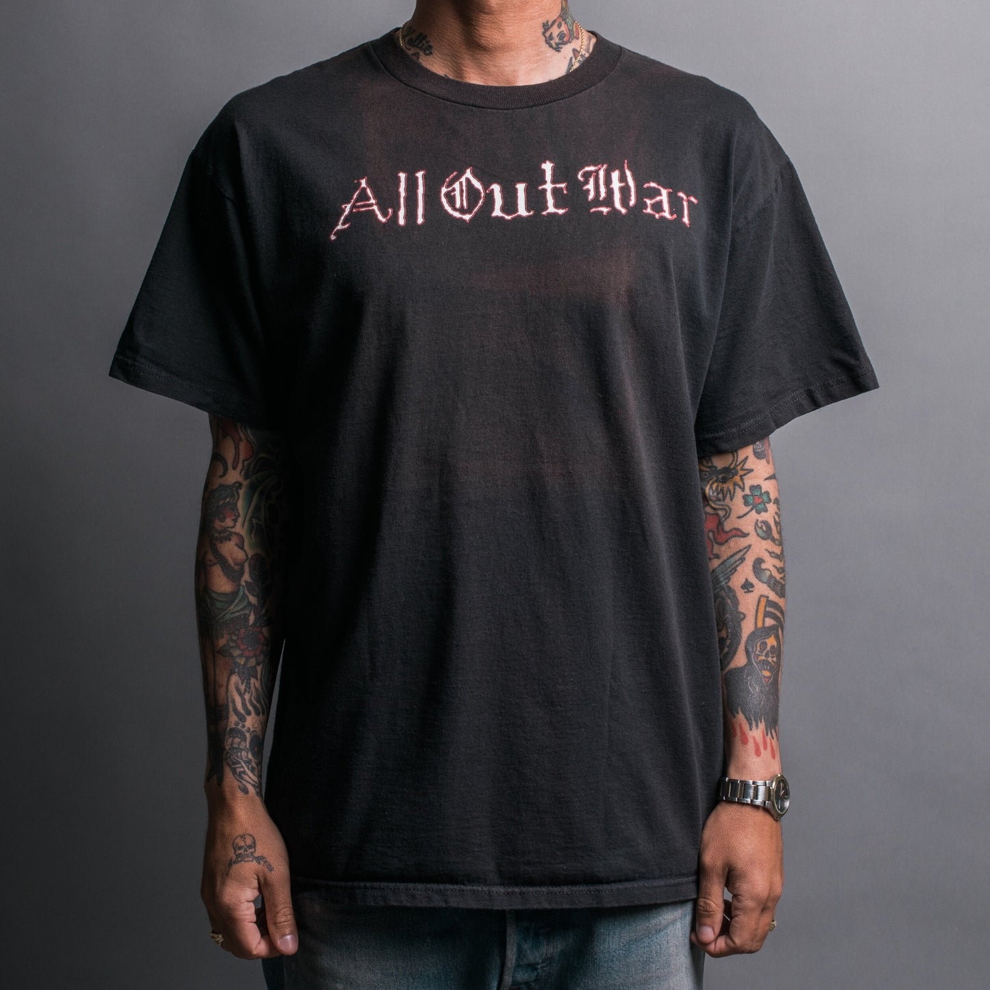 Vintage 90’s All Out War T-Shirt