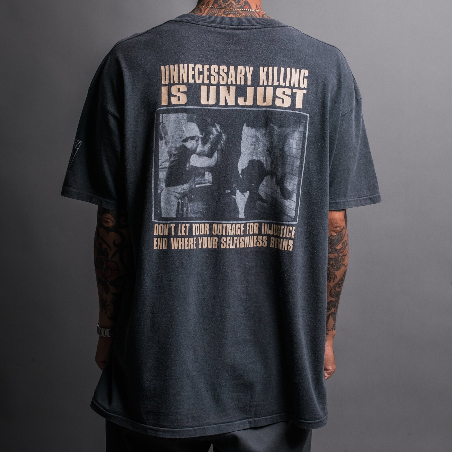 Vintage 90’s Earth Crisis Animal Liberation T-Shirt