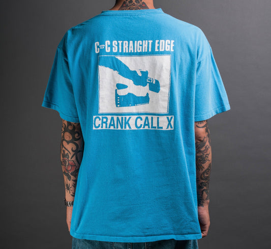 Vintage 90’s Crank Call Fanzine Project X Rip T-Shirt