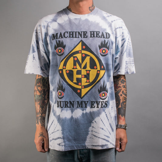 Vintage 90’s Machine Head Burn My Eyes Tie Dye T-Shirt