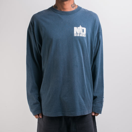 Vintage 1994 No For An Answer Tour Longsleeve