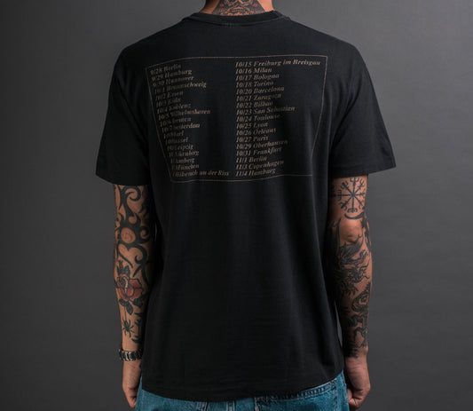 Vintage 1990 Verbal Abuse Passport European Tour T-Shirt