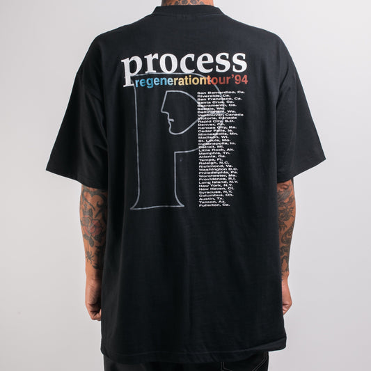 Vintage 1994 Process Regeneration Tour T-Shirt