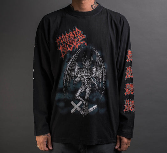 Vintage 1999 Morbid Angel Formula Fatal To The Flash Tour Longsleeve