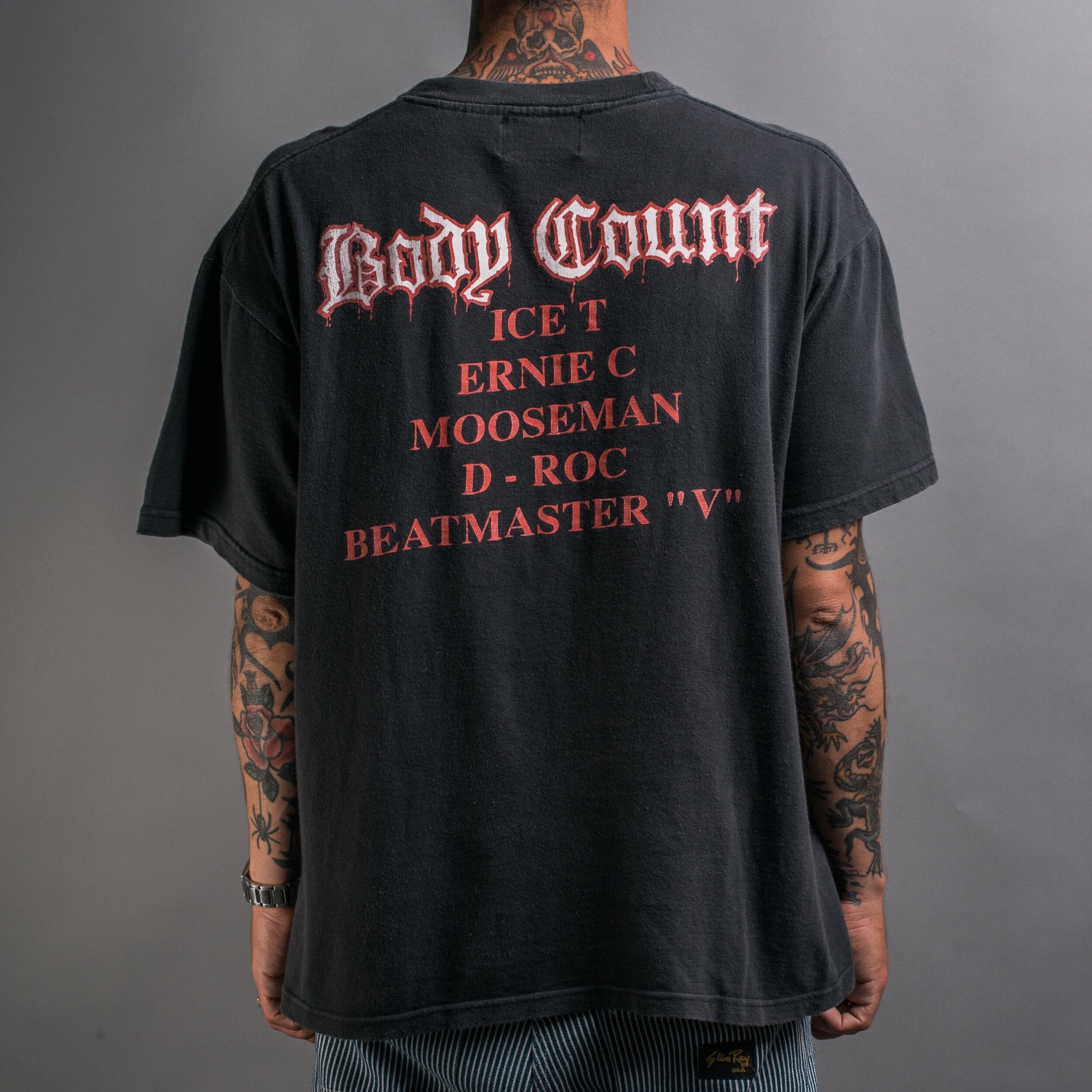 フリーサイズとしていますボディカウント Body Count 1992年製ヴィンテージ Tシャツ
