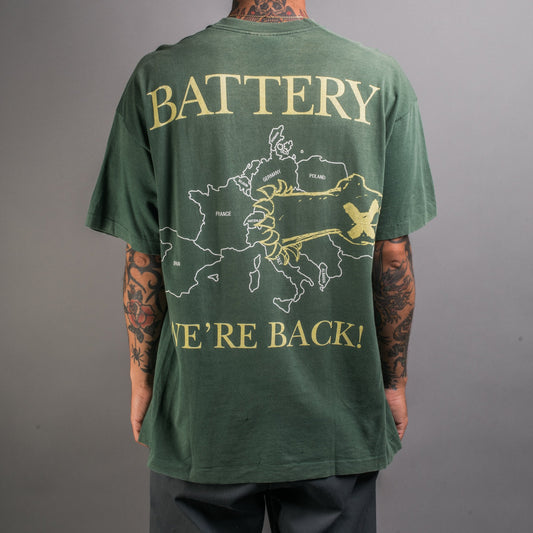 Vintage 90’s Battery We’re Back Euro Tour T-Shirt