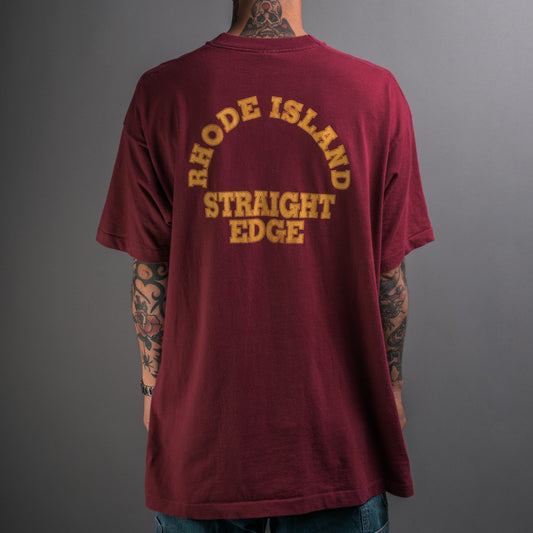 Vintage 90’s 1124 Records Rhode Island Straight Edge T-Shirt