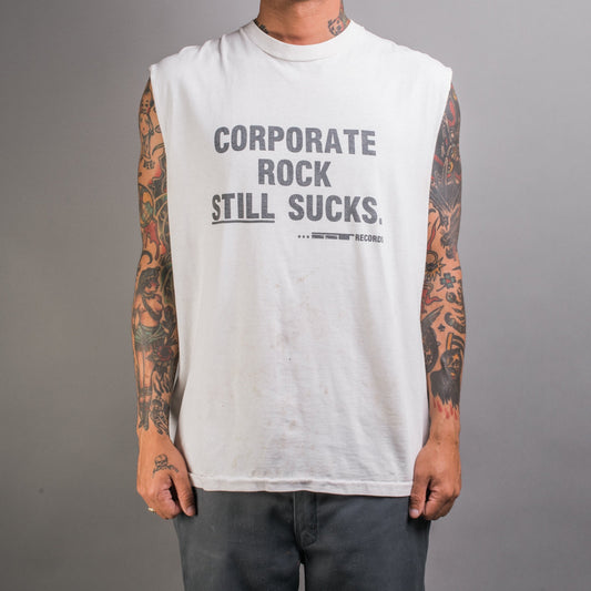 Vintage 90’s SST Records Corporate Rock Still Sucks T-Shirt