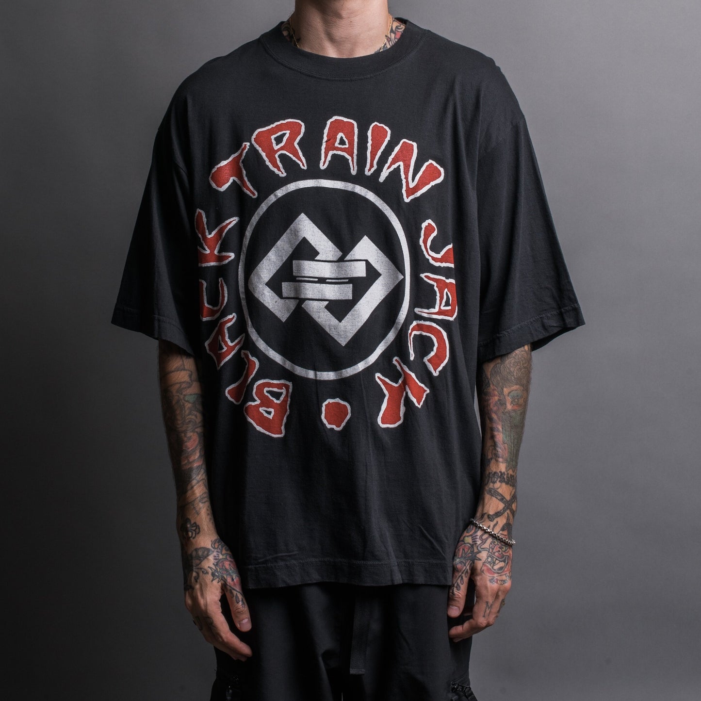 Vintage 90’s Black Train Jack T-Shirt