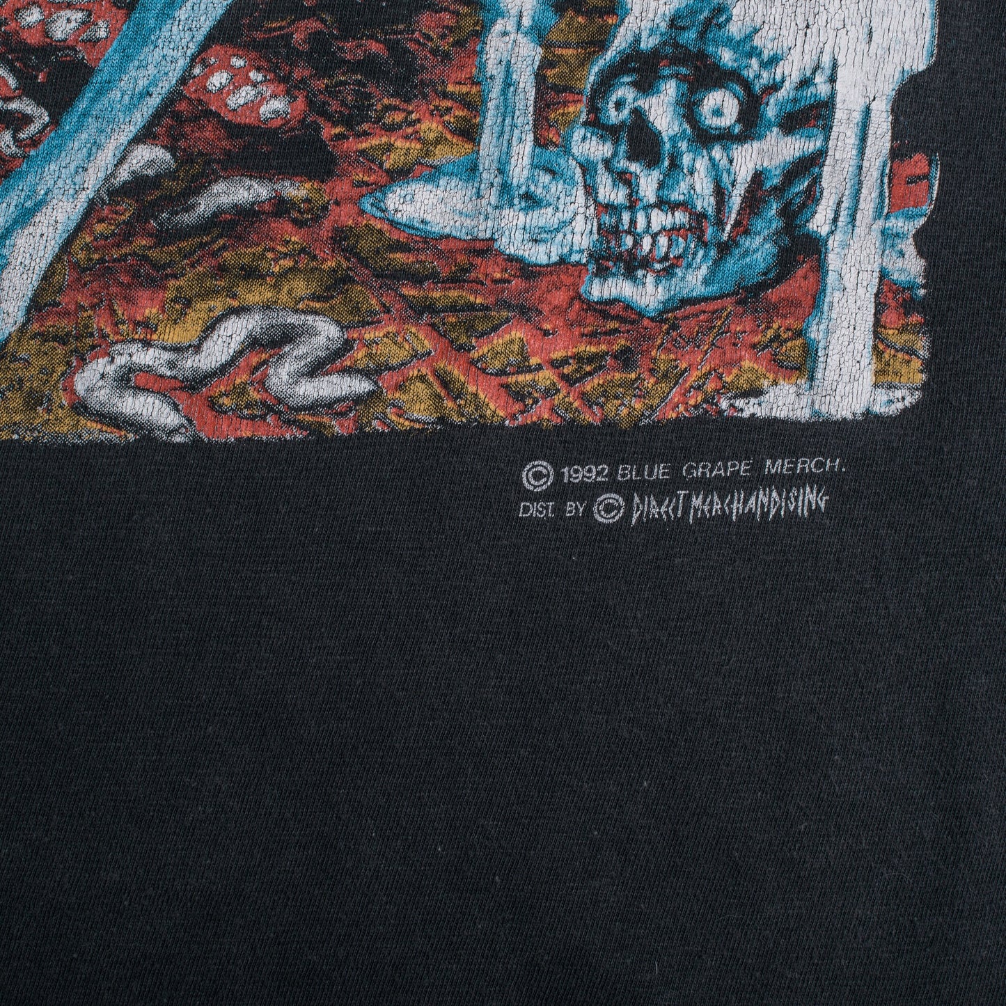 Vintage 1993 Cannibal Corpse Tomb Of The Mutilated Tour T-Shirt