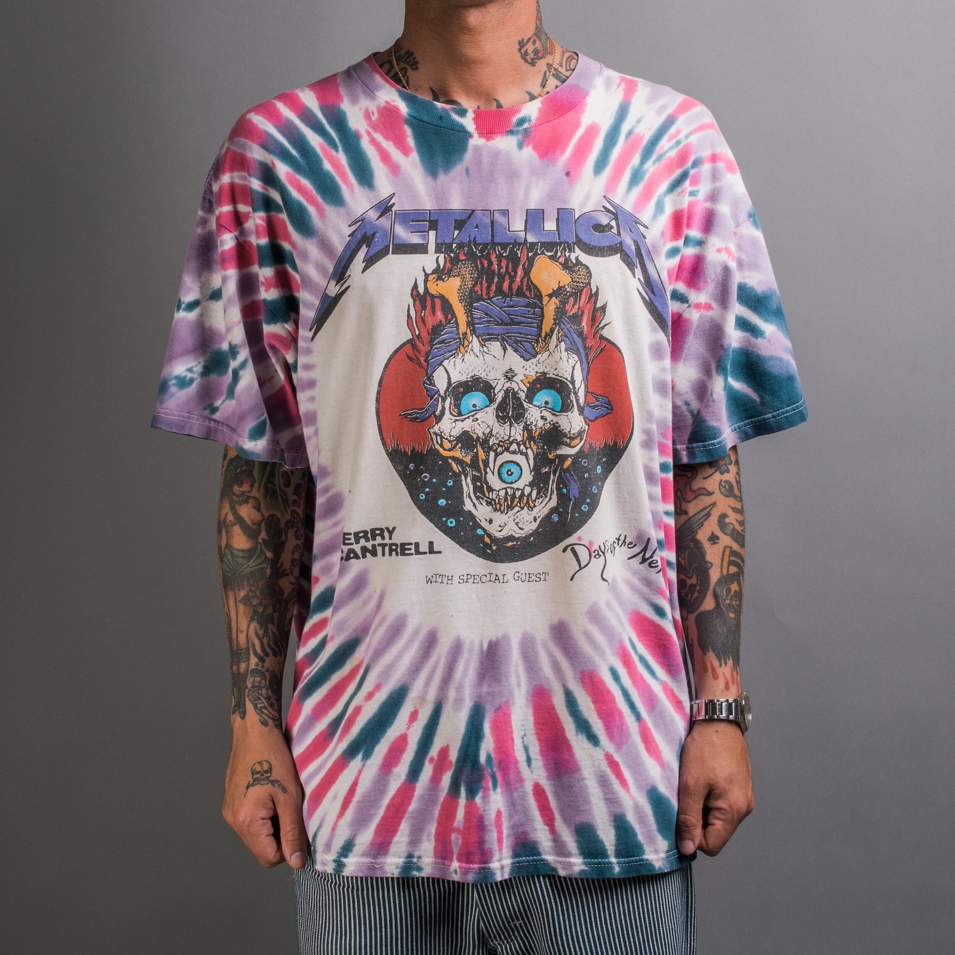 Vintage Printed Tie Dye Rock T-shirt Grateful Dead on -  Sweden