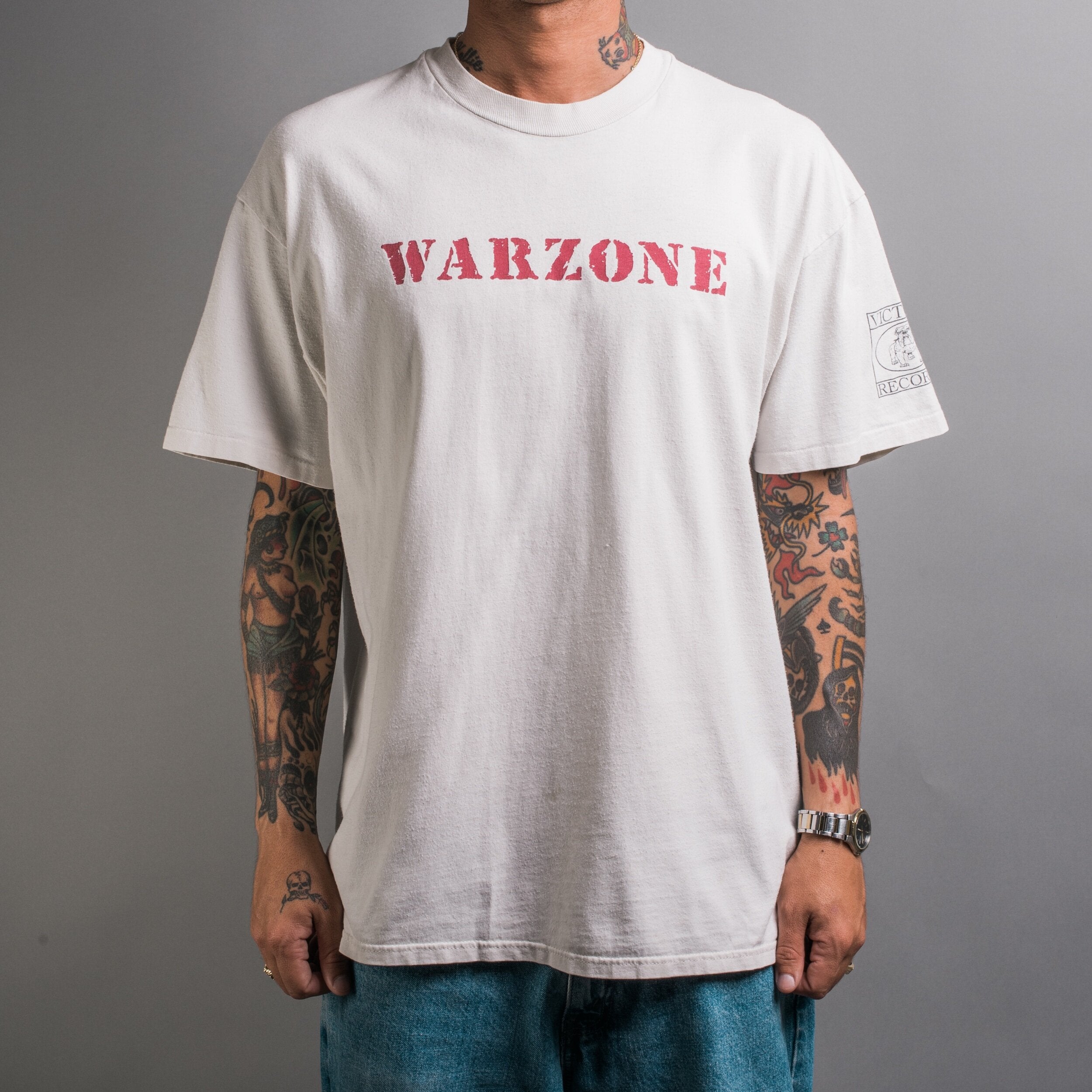 Vintage 90's Warzone United We Stand T-Shirt – Mills Vintage USA