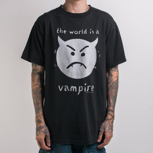 Vintage 1996 The Smashing Pumpkins The World Is A Vampire T-Shirt