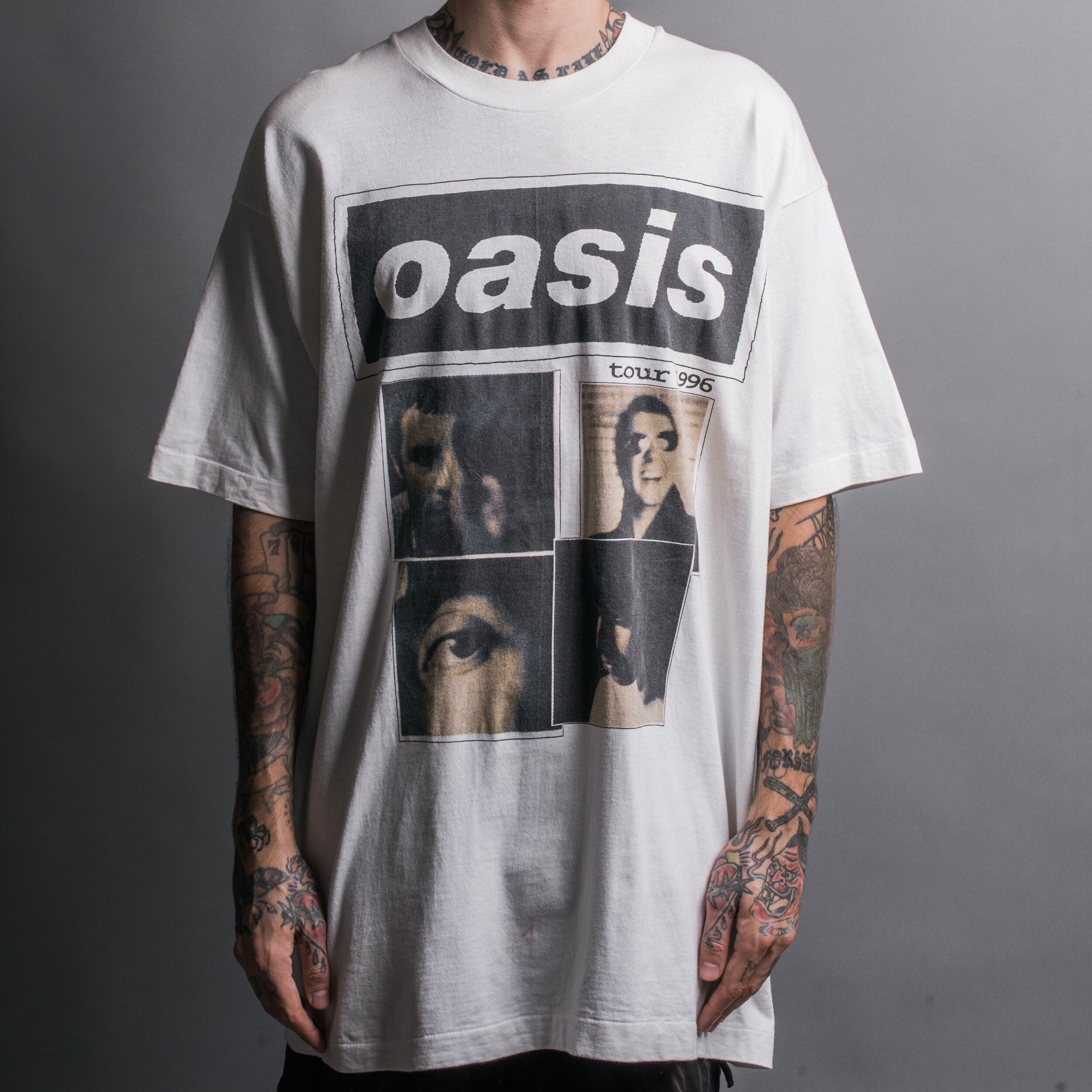 Vintage 1996 Oasis What's The Story Morning Glory US Tour Boot T ...