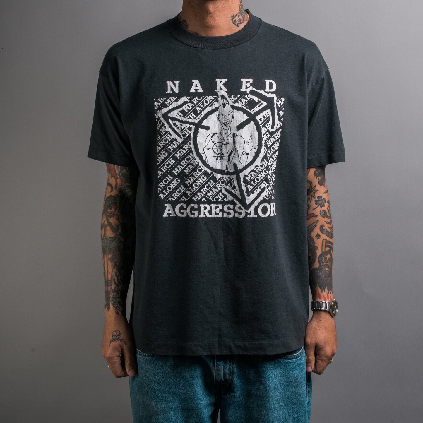 Vintage 90’s Naked Aggression T-Shirt