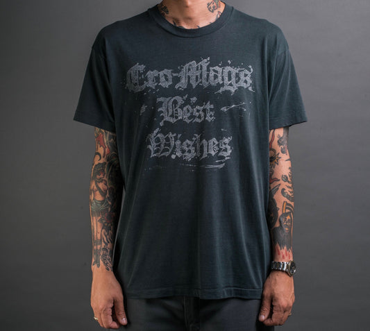 Vintage 80’s Cro-Mags Best Wishes T-Shirt