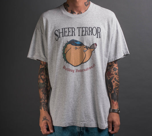 Vintage 1995 Sheer Terror Split Up The Money And Run Tour T-Shirt