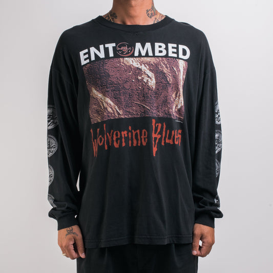 Vintage 90’s Entombed Wolverine Blues Longsleeve