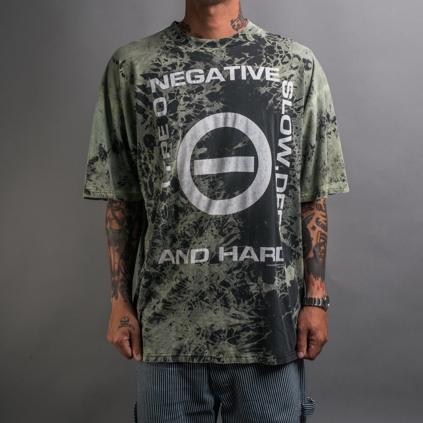 Vintage 1996 Type O Negative Express Yourself Tie Dye T-Shirt