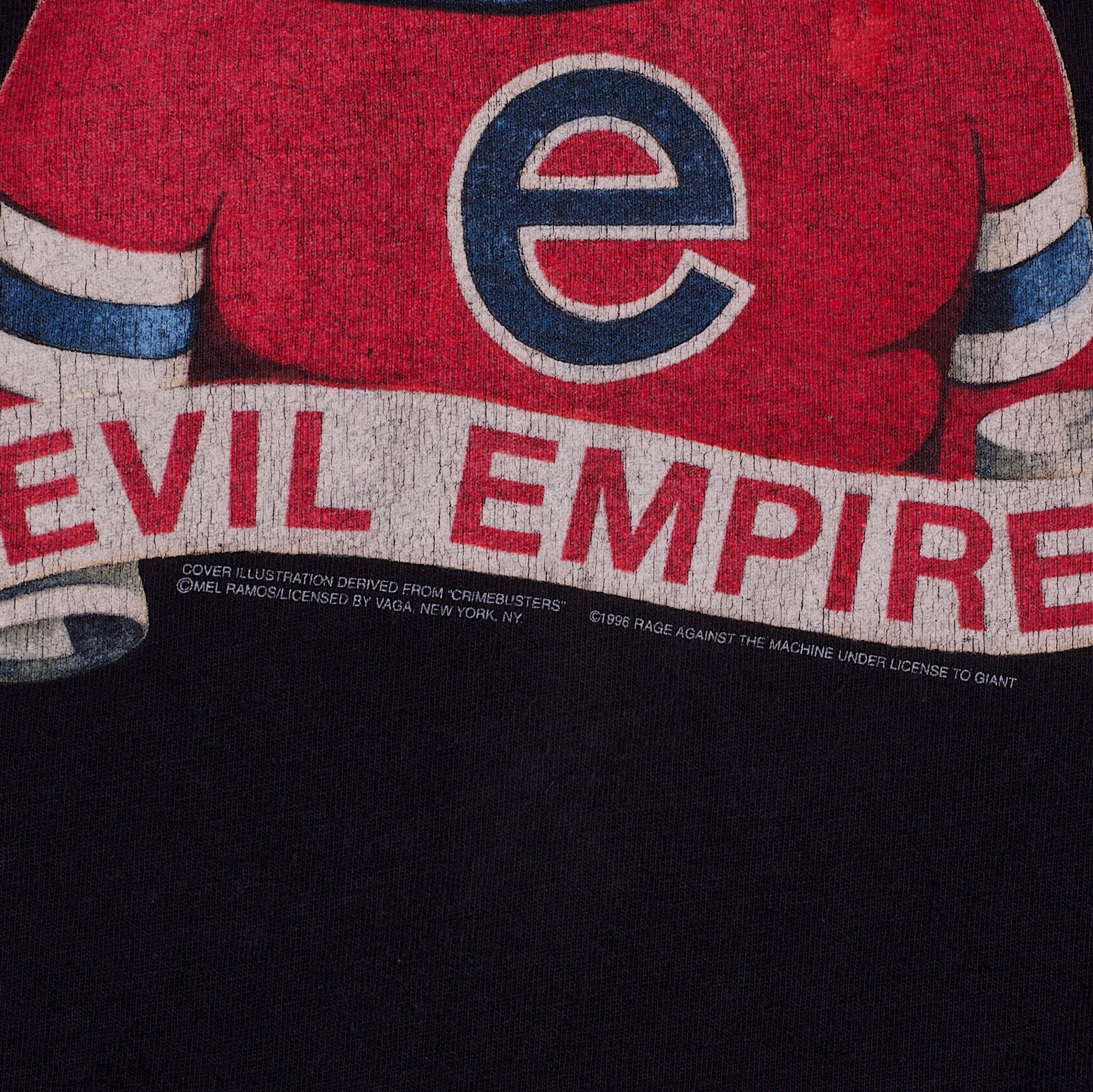 Original 1996 Rage Against The Machine Evil Empire T Shirt XL Vintage  ‘90s/‘00s