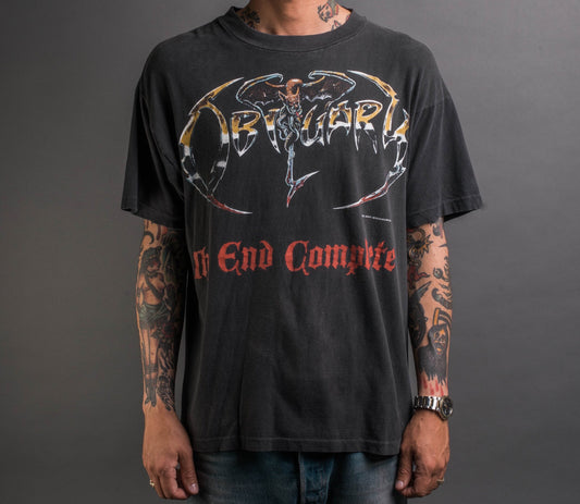 Vintage 1992 Obituary The End Complete Tour T-Shirt