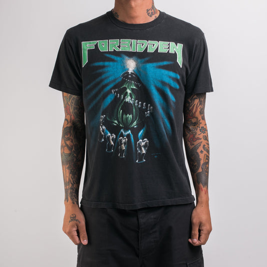 Vintage 1990 Forbidden Twisted Into Form Tour T-Shirt