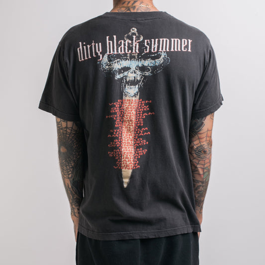 Vintage 1992 Danzig Dirty Black Summer Euro Tour T-Shirt