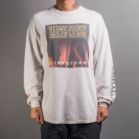 Vintage 90’s Earth Crisis Firestorm Longsleeve