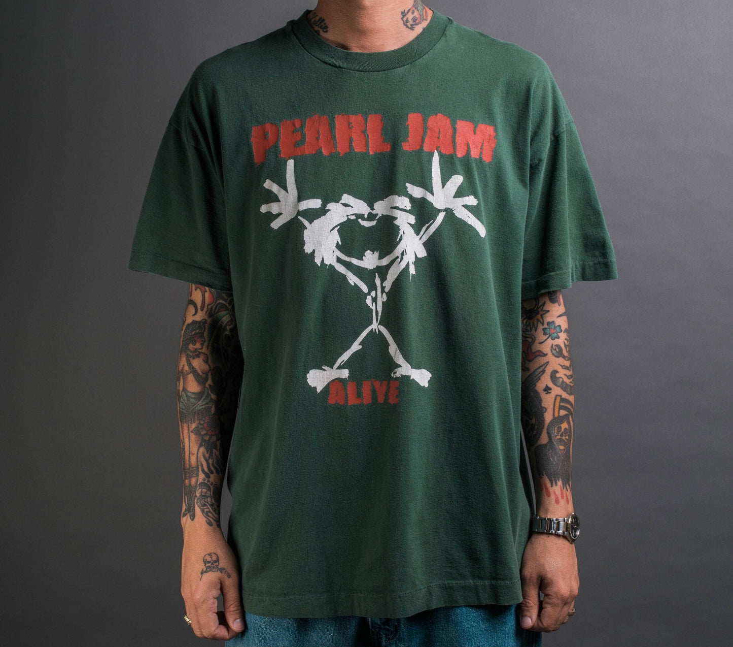 Vintage 90’s Pearl Jam Alive T-Shirt