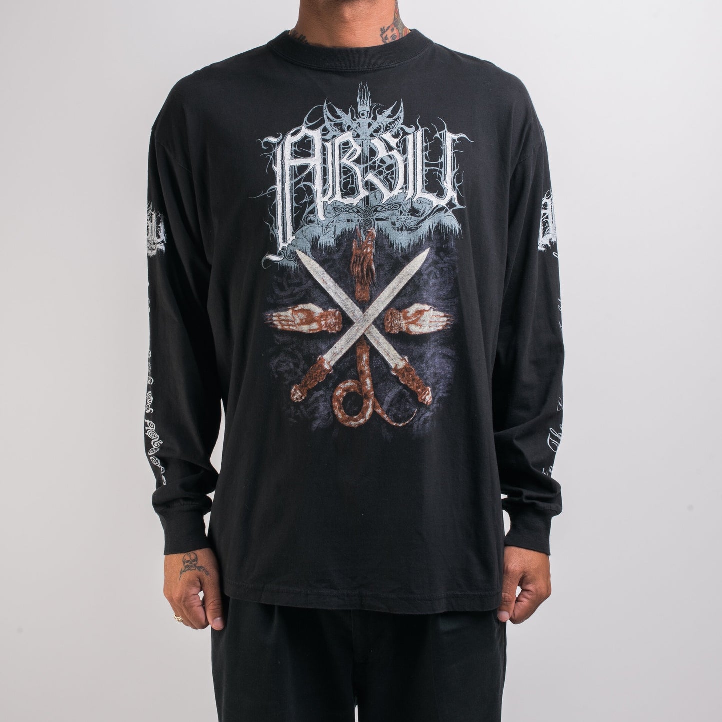 Vintage 90’s Absu In The Eyes Of Ioldánach Longsleeve