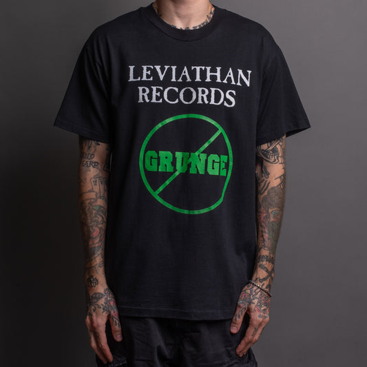 Vintage 90’s Leviathan Records Thou Shall Not Grunge T-Shirt