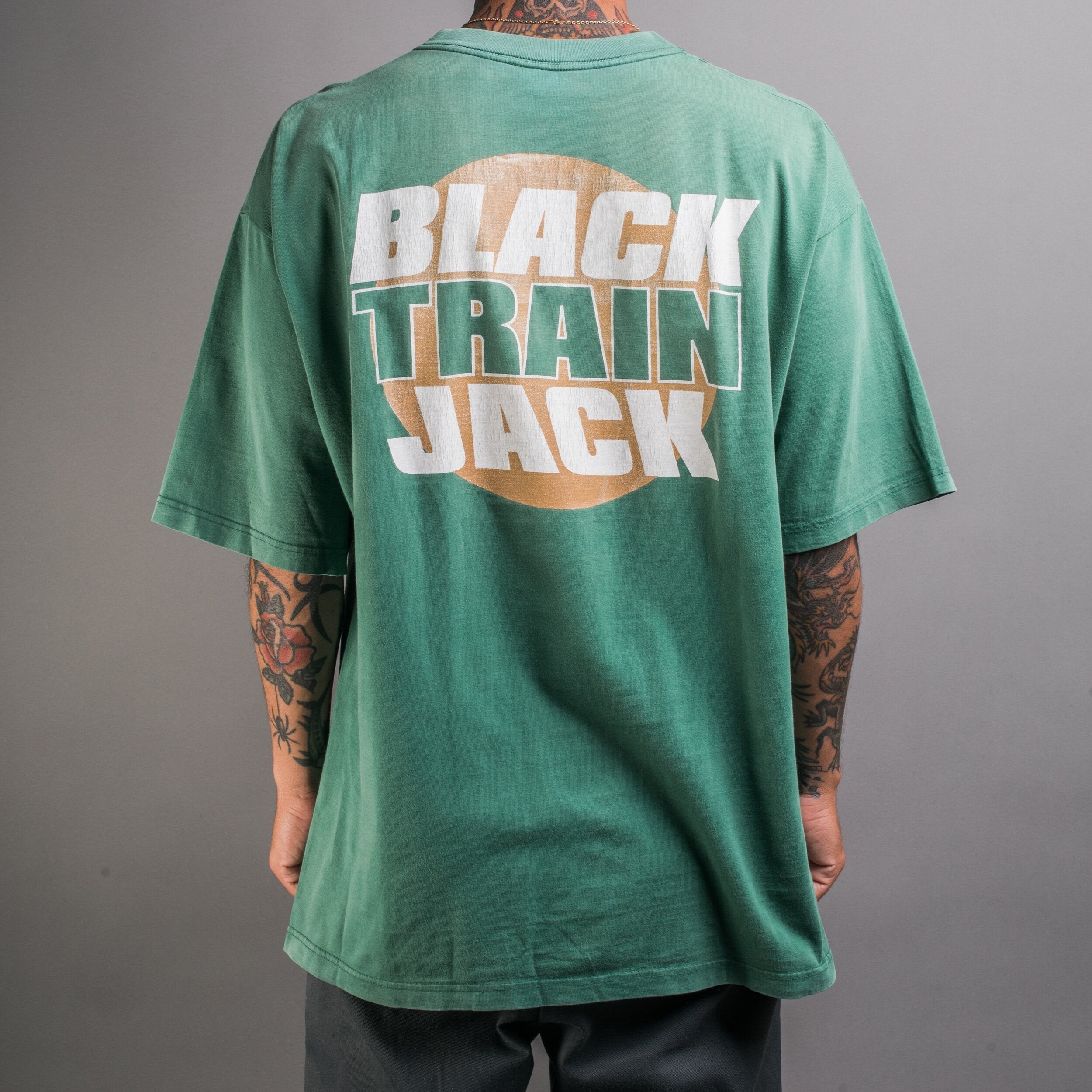 通年定番 Black Train Jack 93年tour Tシャツ NYHC - メンズ