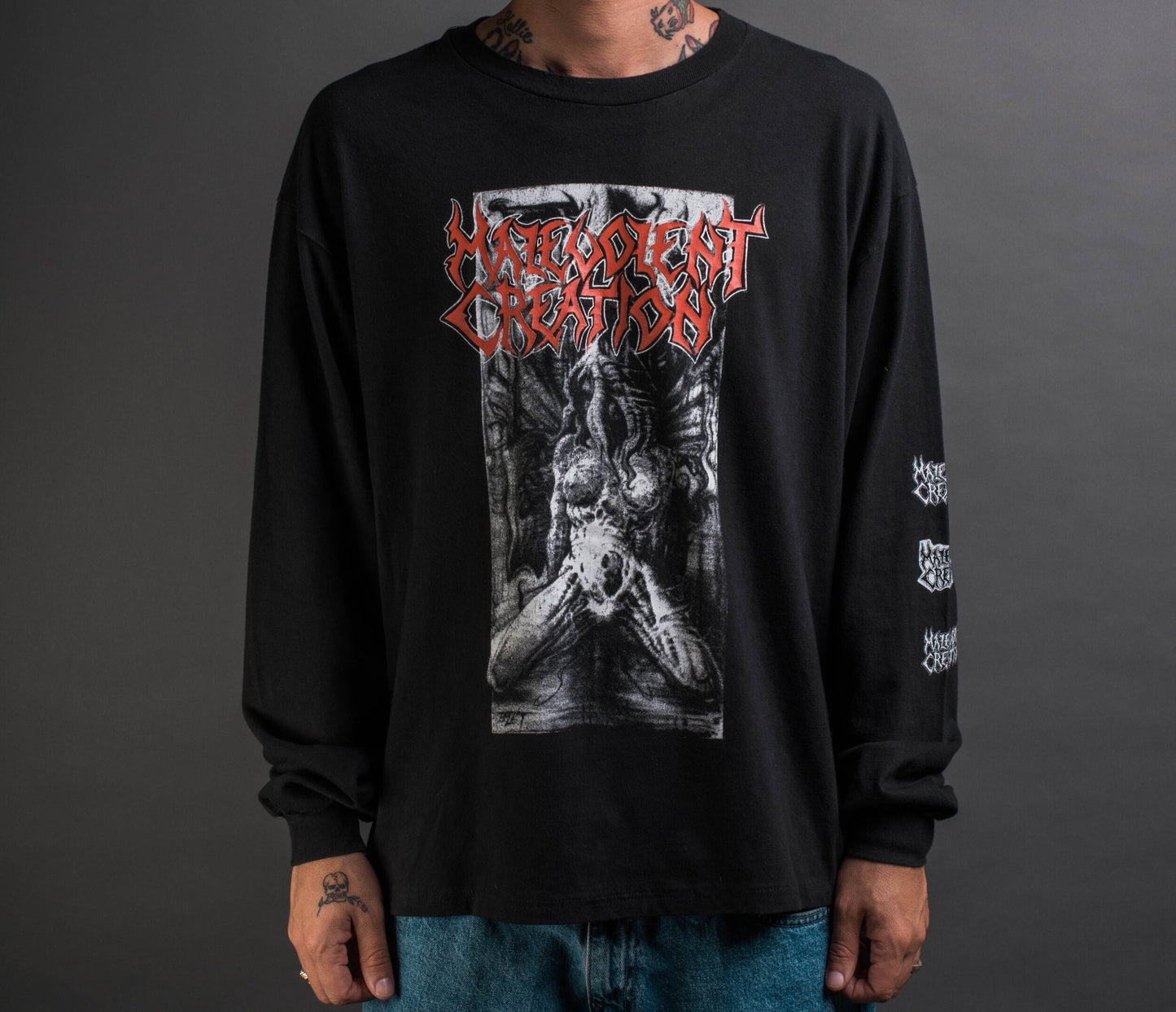 Vintage 1995 Malevolent Creation Eternal Tour Longsleeve