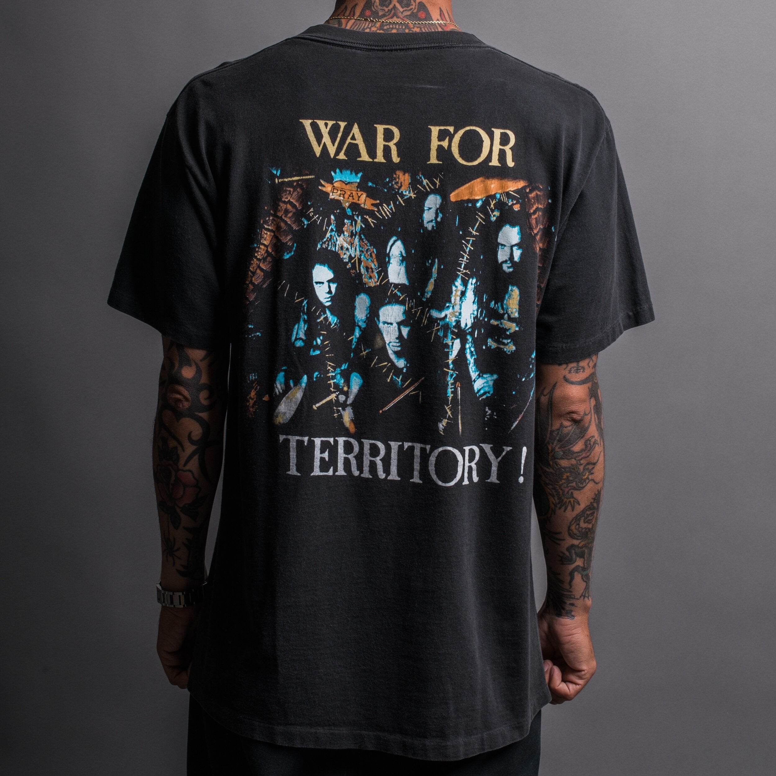 Vintage 1993 Sepultura War For Territory T-Shirt – Mills Vintage USA