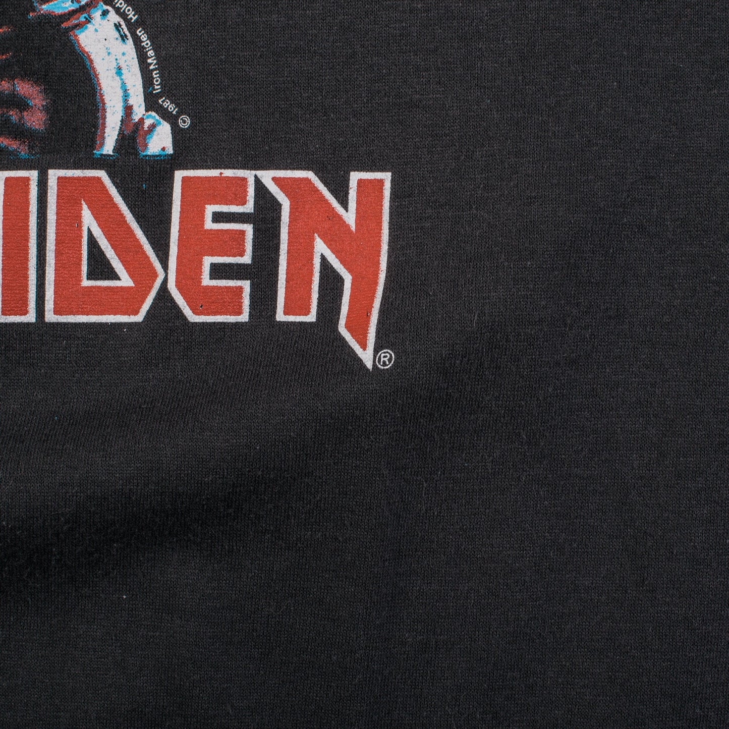 Vintage 1987 Iron Maiden Killers World Tour T-Shirt