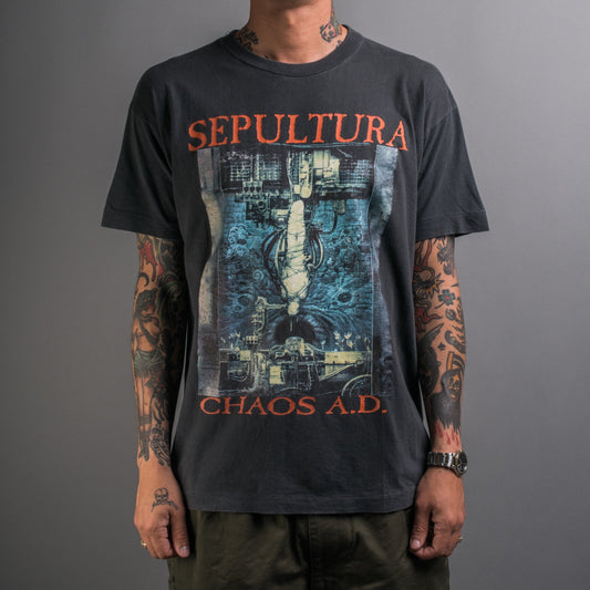 Vintage 90’s Sepultura Chaos AD T-Shirt