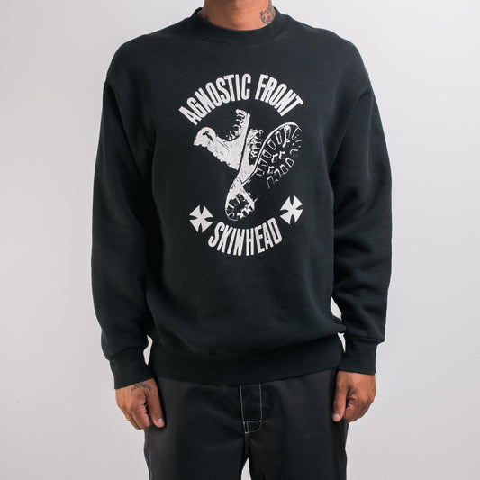 Vintage 90’s Agnostic Front Skinhead Sweatshirt